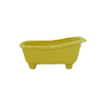 Classic Bathtub Ceramic Pot - Yellow