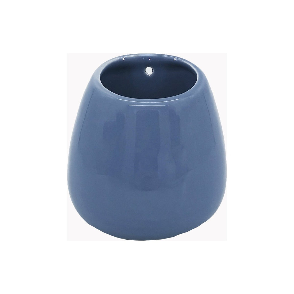 Hanging Ceramic Pot - Jasper Blue